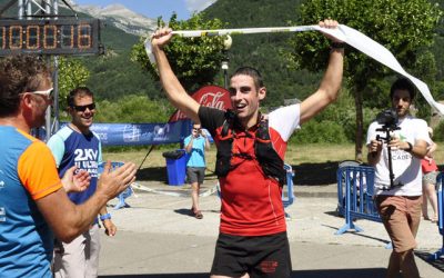 Andrés Gómez completa el Super Trail de la Ultra de Collarada en 10 horas